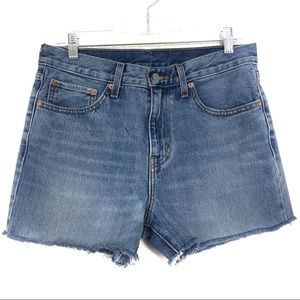 Levi’s| Jean High Rise Cut Off Shorts